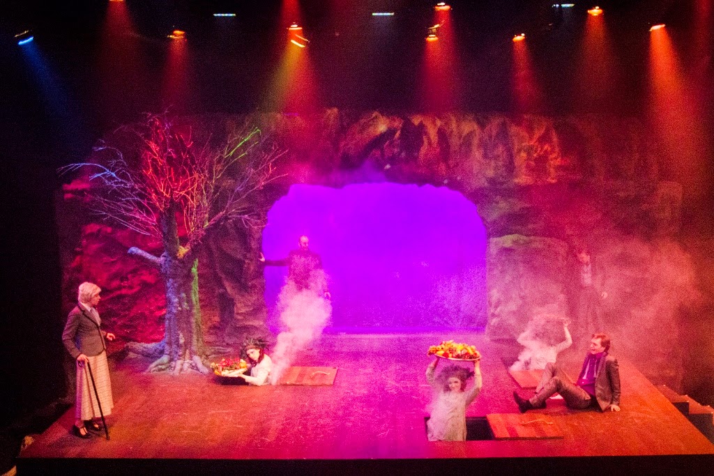 The Theatrical Designs of Gary Benson: The Tempest--Scene Design