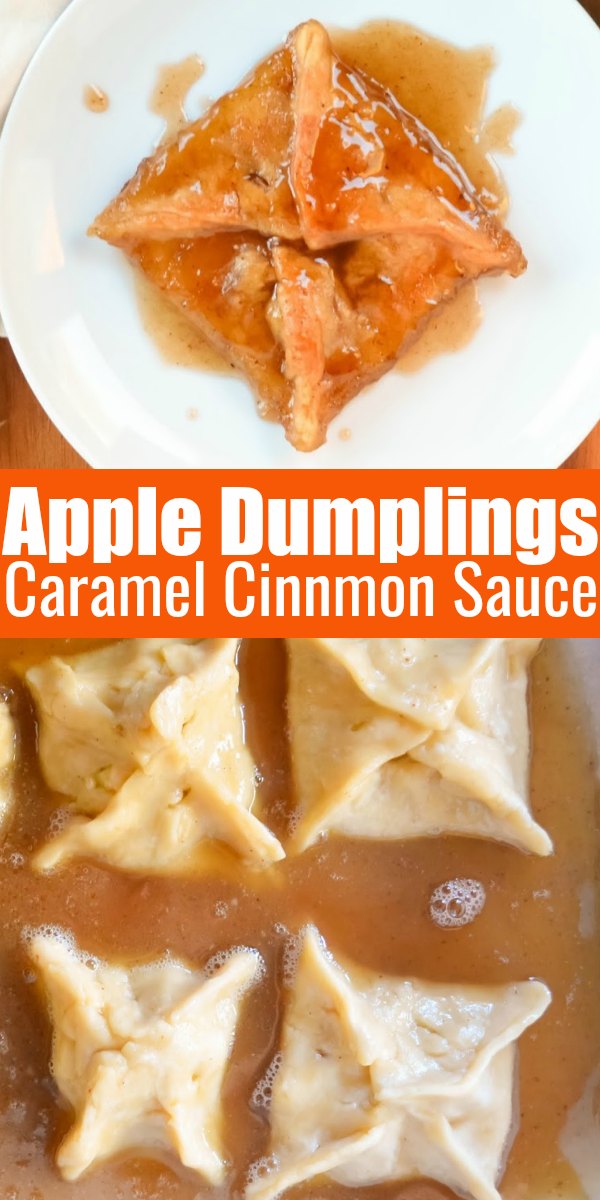 Apple Dumplings In Caramel Cinnamon Syrup Serena Bakes Simply From