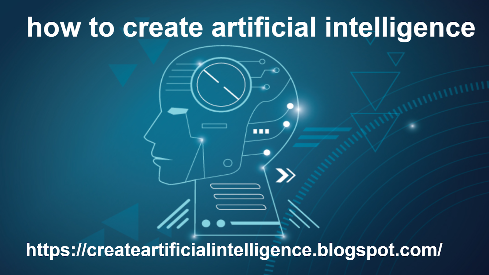 Create Artificial Intelligence