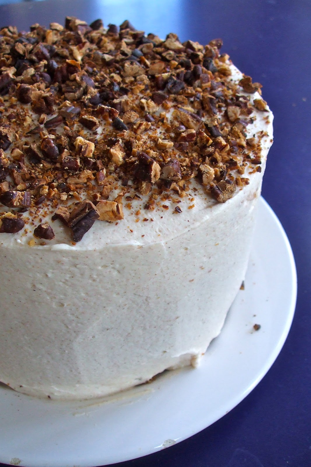 I Bake Therefore I Am Carrot Cake with Mascarpone, Cream Cheese and