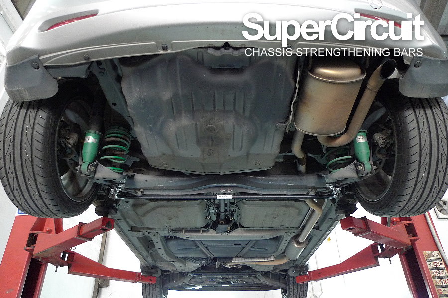 SUPERCIRCUIT CHASSIS STRENGTHENING BARS Honda Jazz/ Fit GE Chassis