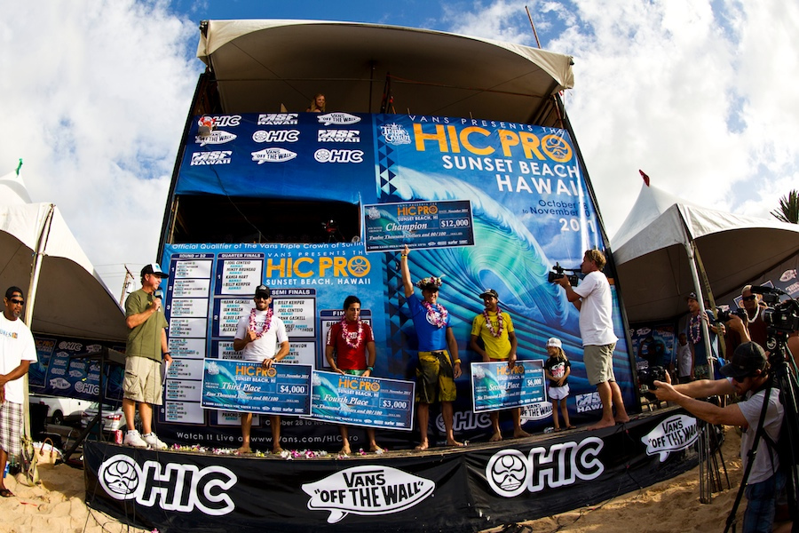 Ezekiel Lau vence o HIC Pro Presented by Vans em Sunset Beach Nalu
