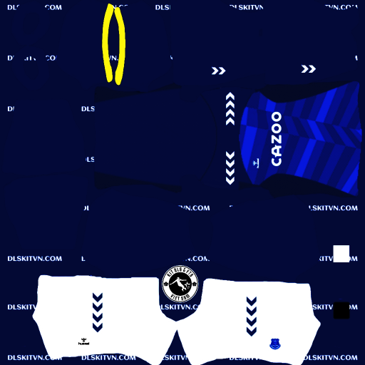 Kit Everton + Logo Dream League Soccer 2022