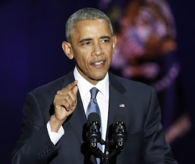 Em discurso emocionado de despedida, Obama pede união pela democracia