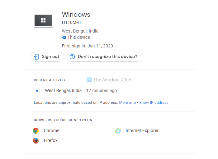 Windows 11/10 메일 앱에서 Gmail 계정에서 로그아웃하는 방법