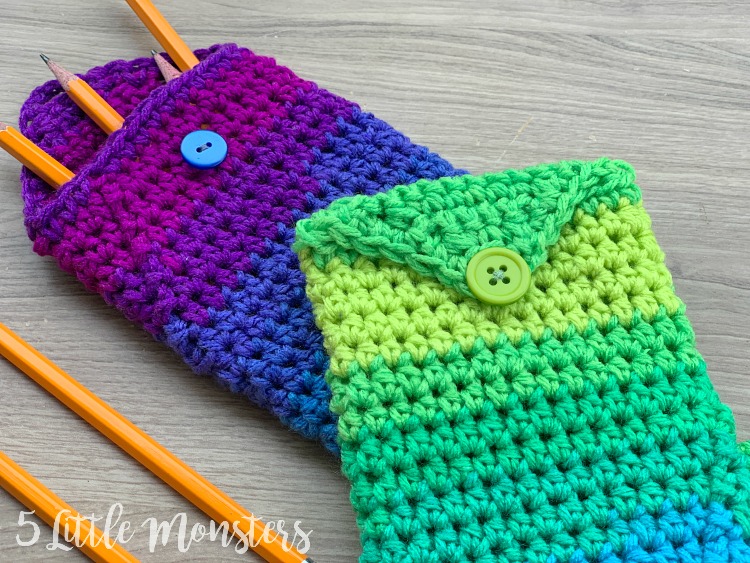 crochet mermaid tail bag
