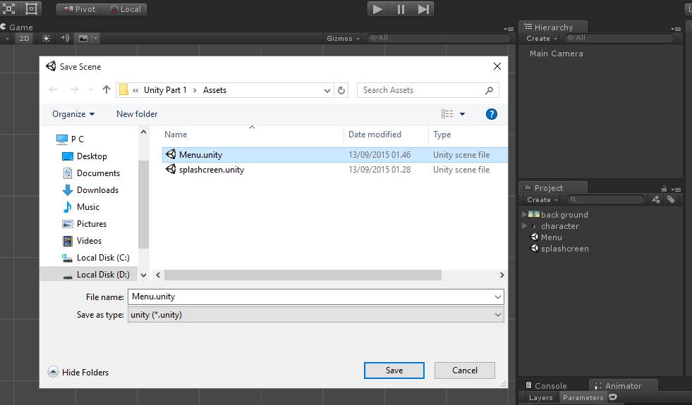 Tutorial Unity, Membuat Splash Screen Game Android (Part 1 : Pengaturan ...