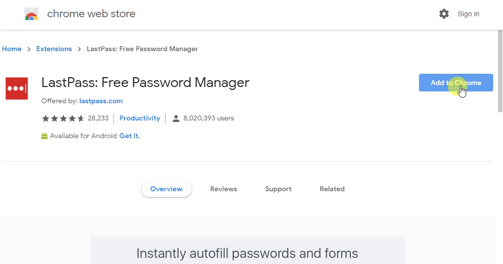 free LastPass Password Manager 4.119 free LastPass Password Manager 4.119