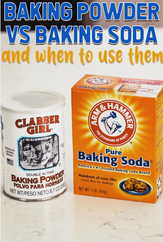 Baking Soda and Baking powder | Difference between Baking powder and Baking soda