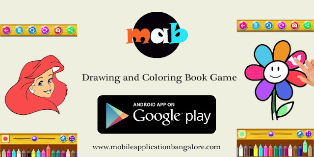 Drawing and Coloring Book Game App