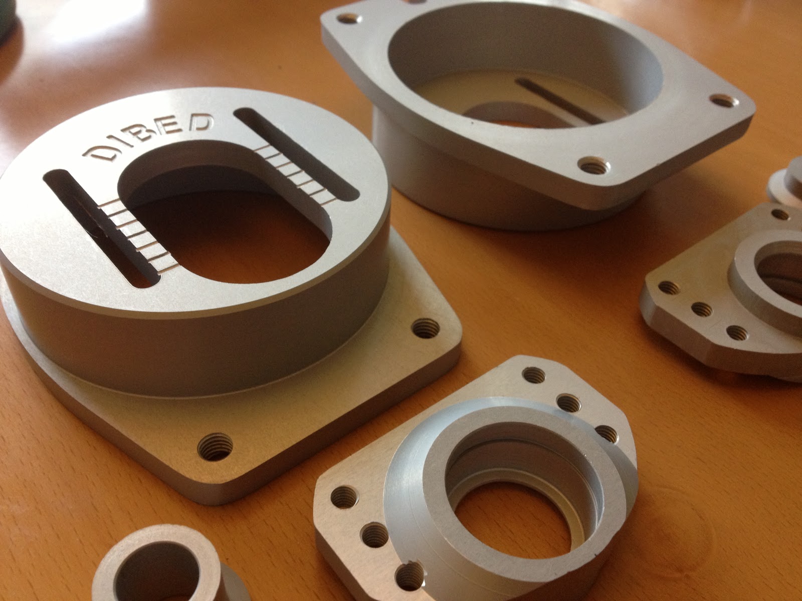 Powder coated suspension components