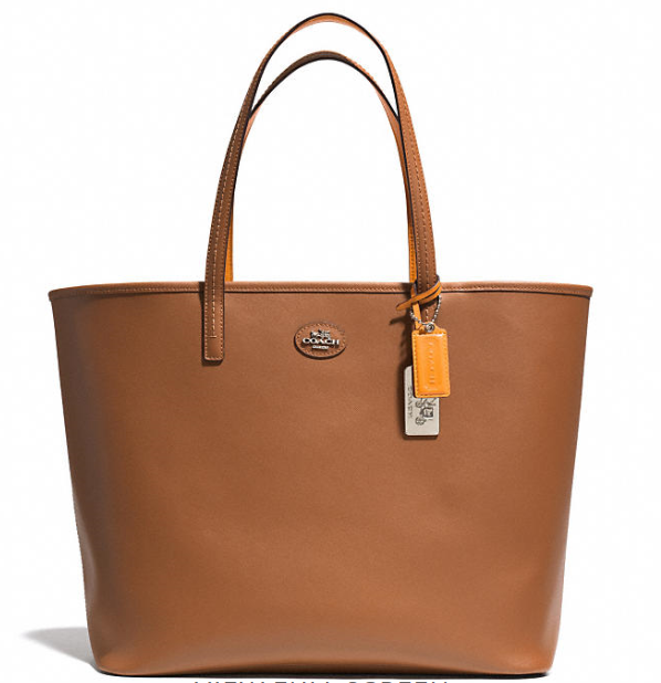 Coach Saffiano tote/ Peyton Shoulder bag similar to Louis Vuitton Neverfull? | Aven cosmetic and ...