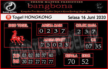 14+ Bang Bona Prediksi Hk Selasa