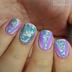 nail seashell sea woman pretty kit shell nails designs shells glass hawaiiantel beach accent completely mail