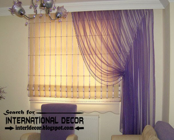 largest catalog of purple curtains and drapes 2015, modern purple sheer curtains with window shade