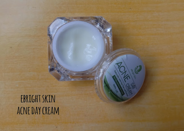 ebright skin acne cream