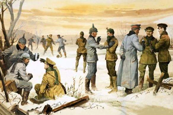 La Trêve de Noël de 1914: Au petit matin du 25 décembre, les Français et les Britanniques - MESMAR