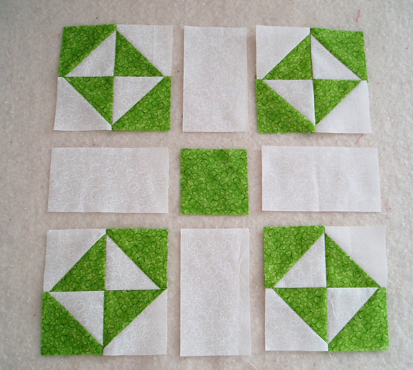 The Academic Quilter Squared Away Block 3