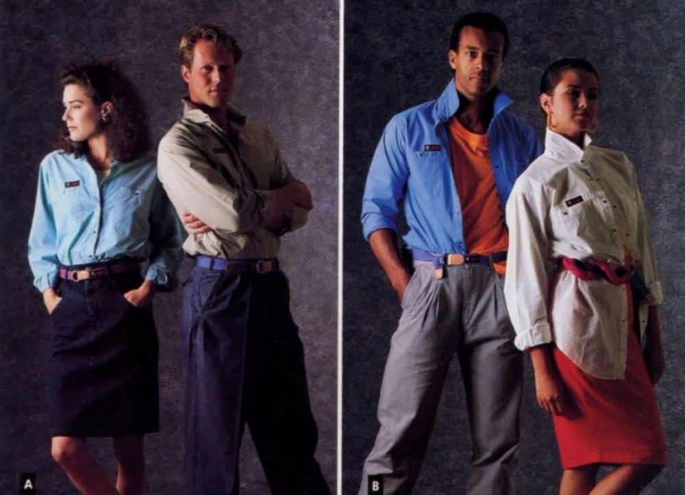 Стиль 1980 х годов в одежде фото