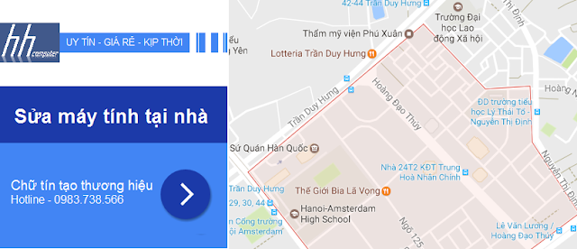 Sửa máy tính tại nhà khu vực Tring Hòa Nhân Chính, Hotline 0983.738.566 Sửa máy tính tại nhà khu vực Tring Hòa Nhân Chính