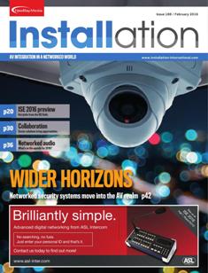 Installation 188 - February 2016 | ISSN 2052-2401 | TRUE PDF | Mensile | Professionisti | Tecnologia | Audio | Video | Illuminazione
Installation covers permanent audio, video and lighting systems integration within the global market. It is the only international title that publishes 12 issues a year.
The magazine is sent to a requested circulation of 12,000 key named professionals. Our active readership primarily consists of key purchasing decision makers including systems integrators, consultants and architects as well as facilities managers, IT professionals and other end users.
If you’re looking to get your message across to the professional AV & systems integration marketplace, you need look no further than Installation.
Every issue of Installation informs the professional AV & systems integration marketplace about the latest business, technology,  application and regional trends across all aspects of the industry: the integration of audio, video and lighting.