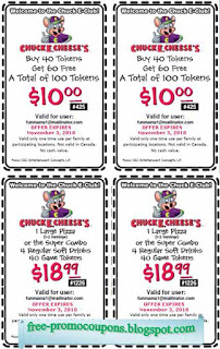 Free Printable Chuck E Cheese Coupons Free Printable Chuck E Cheese Coupons