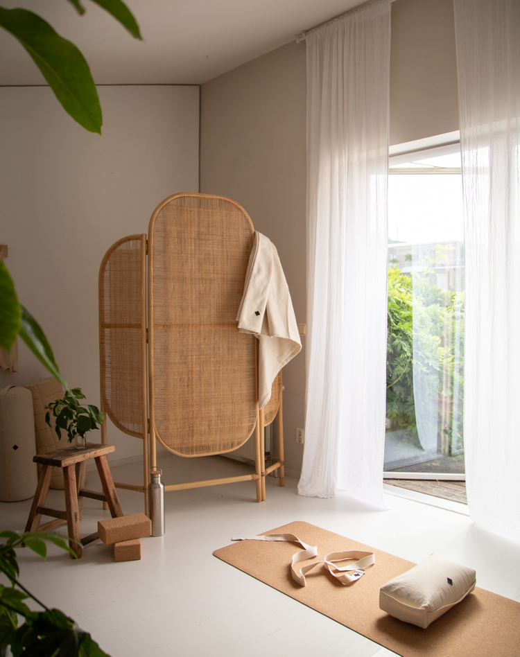 My New Home Yoga Studio / Corner!