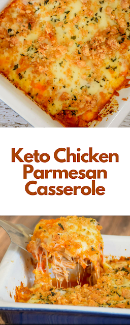 Keto Chicken Parmesan Casserole | Savoury Recipes