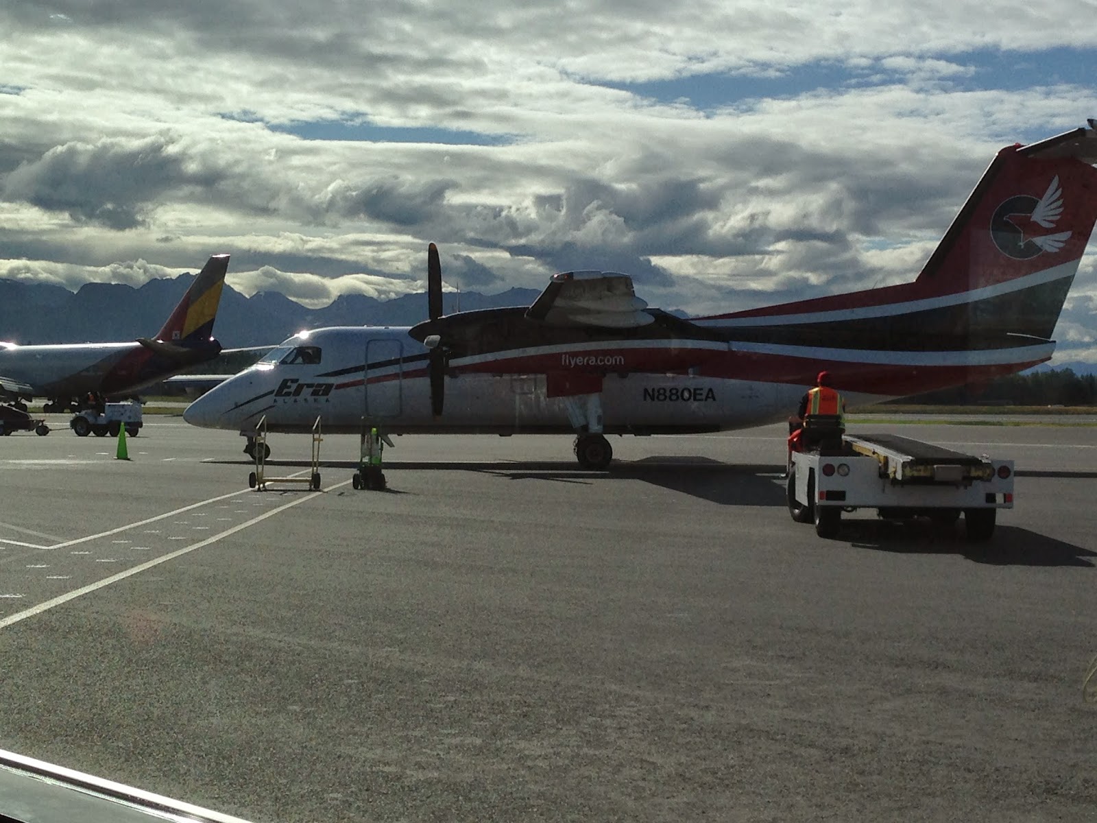 Living and Teaching in the Lower Yukon Delta Flight From Anchorage to