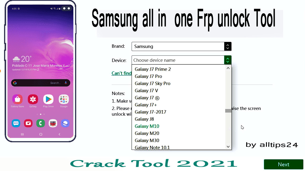 samsung frp unlock tool pro