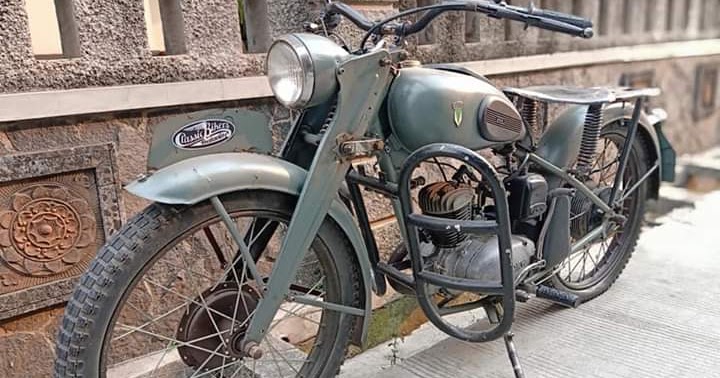 РњРѕС‚РѕС†РёРєР» DKW km200 1935 РіРѕРґ