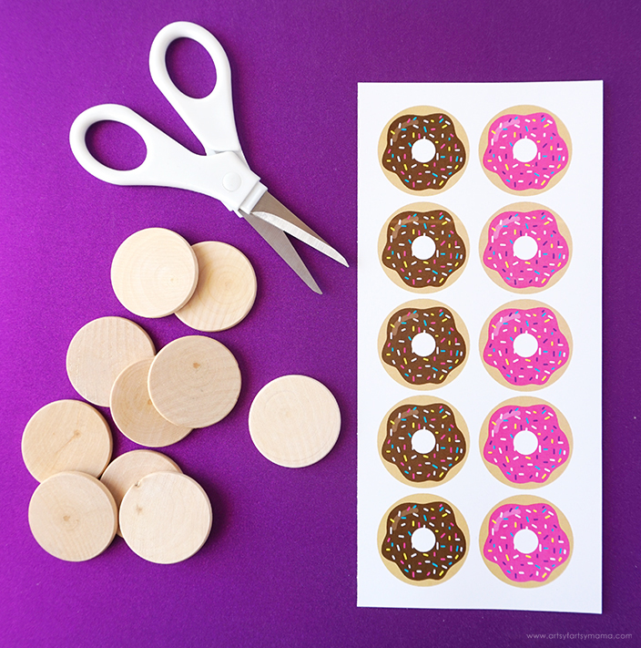 Free Printable Donut Tic Tac Toe