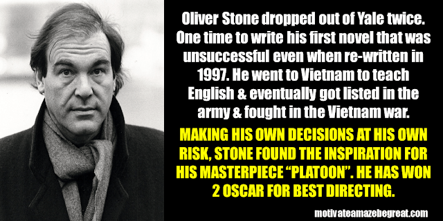 Success Stories From Famous People Who Failed Before Succeeding: Oliver Stone