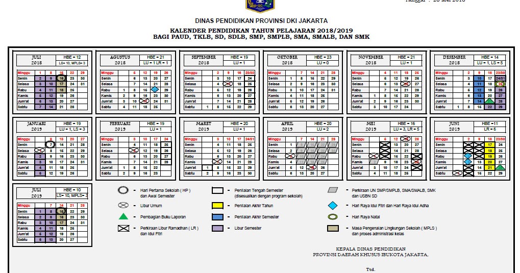 DOWNLOAD KALENDER PENDIDIKAN 2018/2019/2020/2021/2022