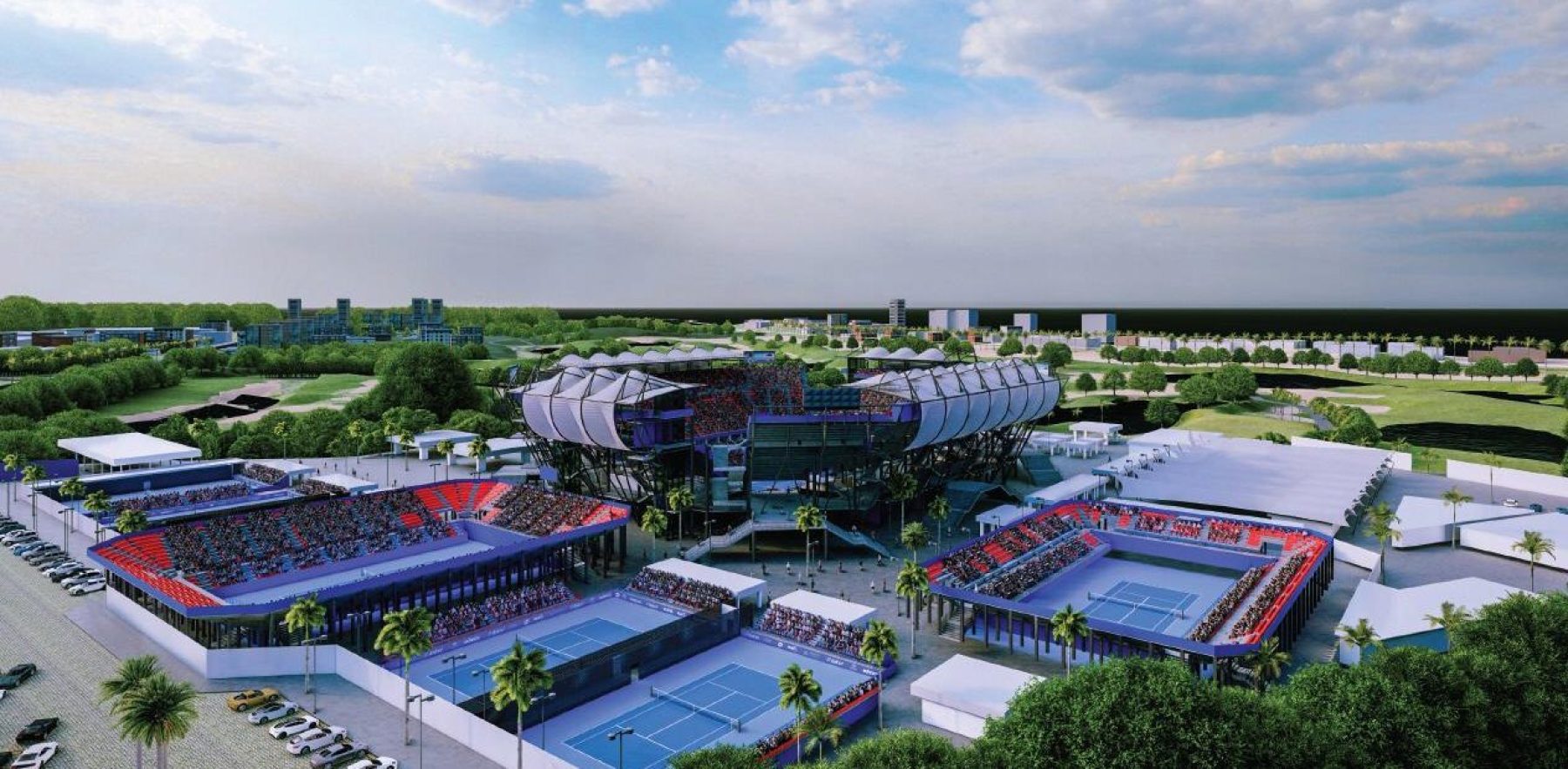 Estadio para Abierto Mexicano de Tenis Estadio para Abierto Mexicano de Tenis
