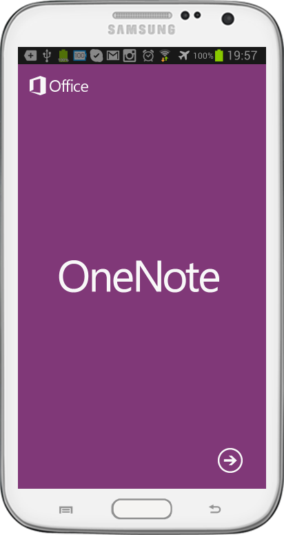 Microsoft actualizó OneNote el bloc de notas para Android e iOS