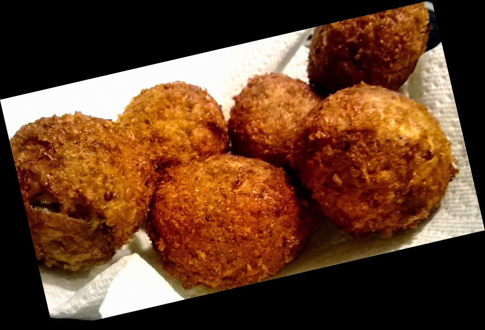 Rathi's Food Madness Sicilian Style Eggplant Fritters