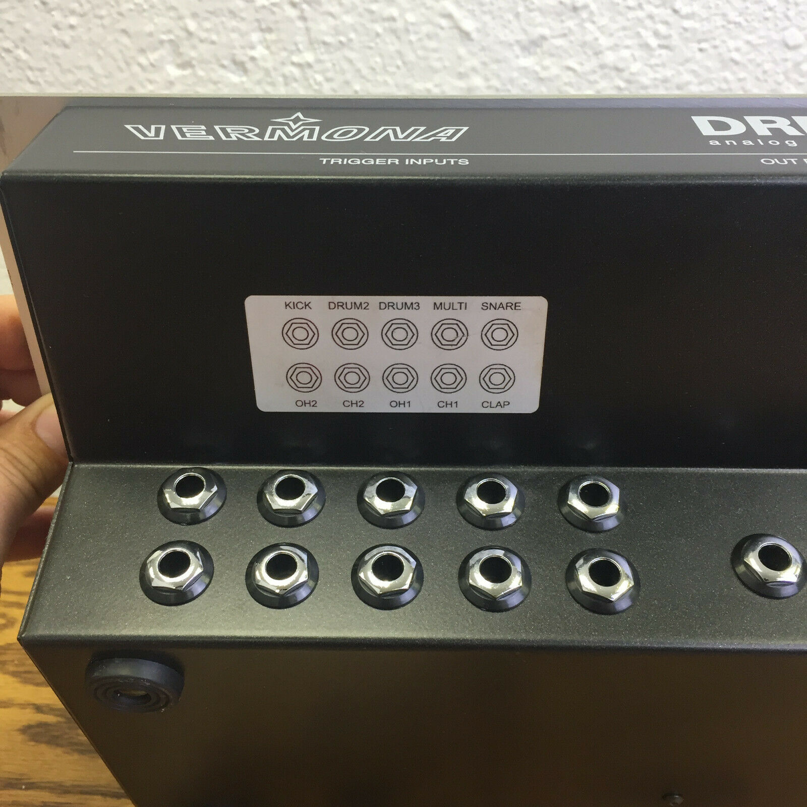 MATRIXSYNTH Vermona DRM1 MKIII Drum Machine w/ Trigger Inputs SN 07580