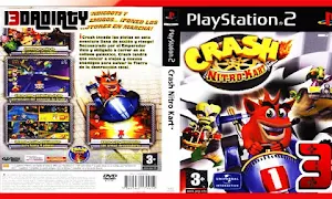 تحميل لعبة كراش نيترو كارت Crash Nitro Kart PS2 بلاي ستيشن 2 بصيغة iso