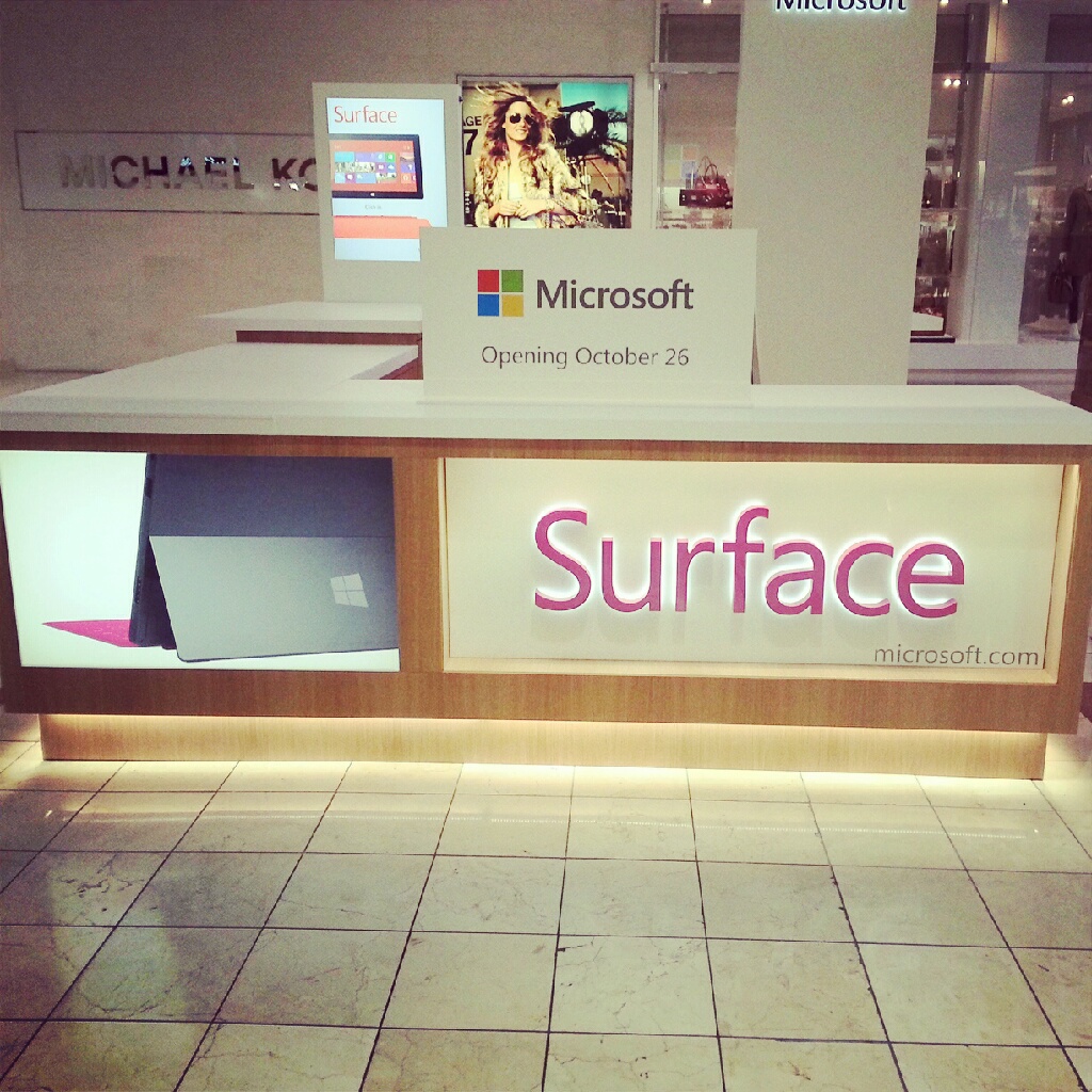 Robert Dyer Bethesda Row MICROSOFT SURFACE KIOSK UNVEILED AT