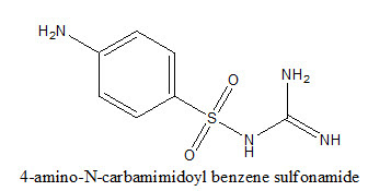 4-amino-N-carbamimidoyl benzene sulfonamide