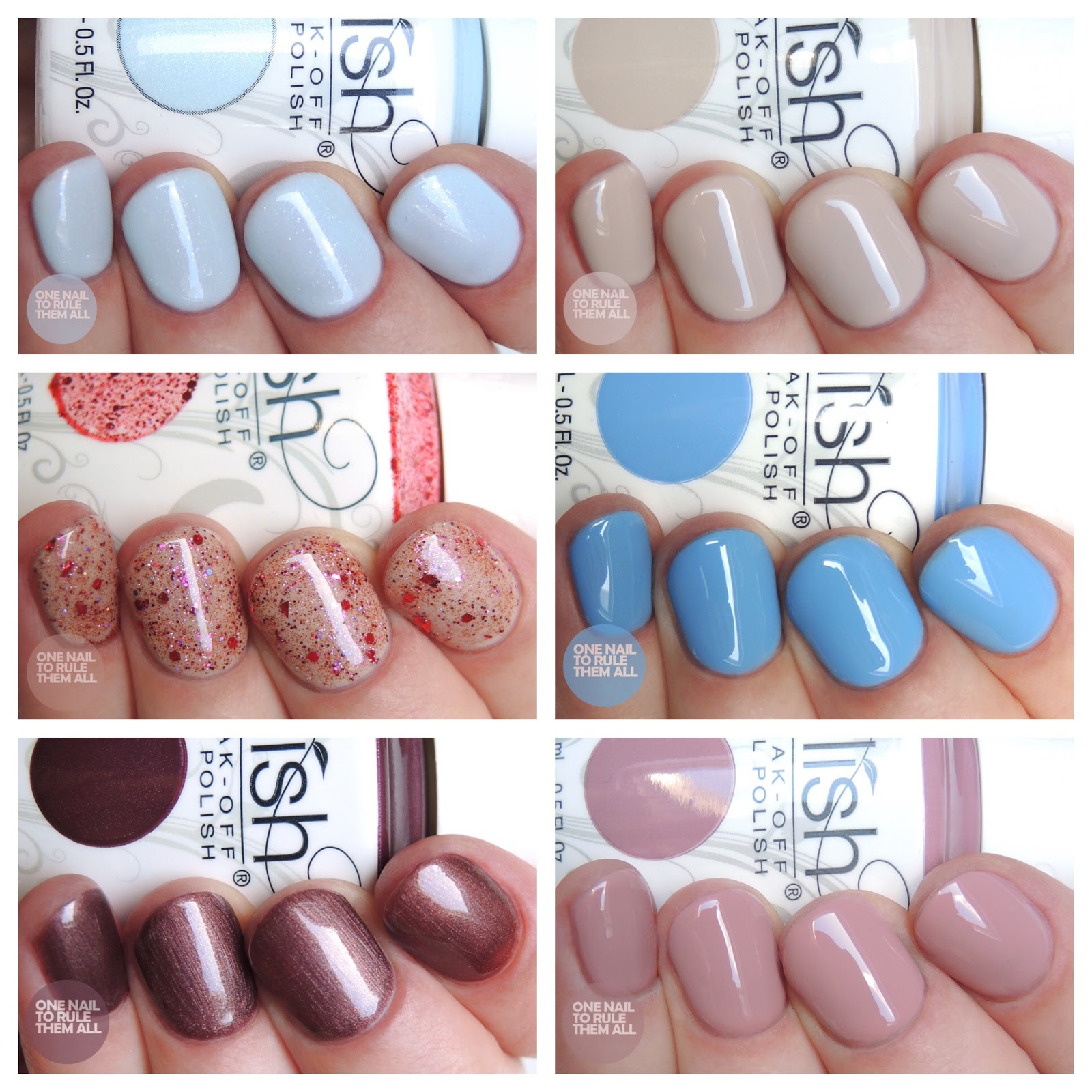 One Nail To Rule Them All: Gelish Forever Fabulous Collection - Review ...