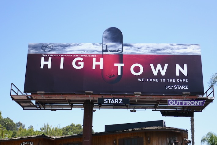 Hightown series launch billboard Hightown series launch billboard