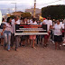 Manifestação pede justiça pela morte de jovem assassinado em Serrolândia.
