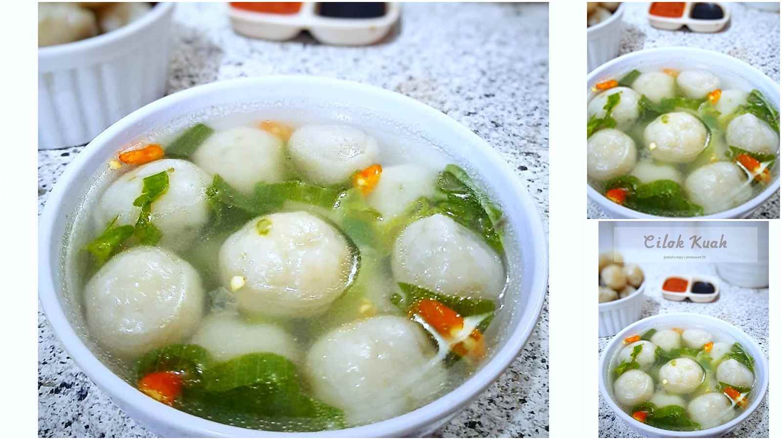 Resep cilok kuah