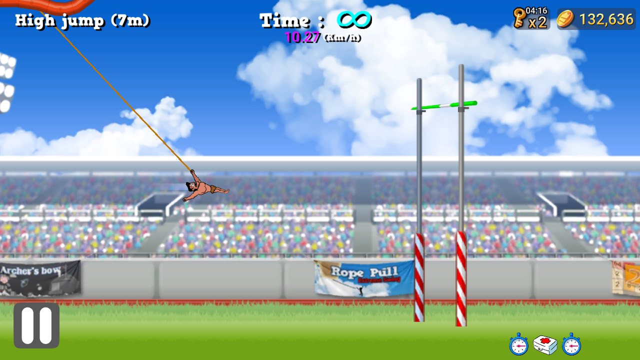 Rope Pull Extreme Swing