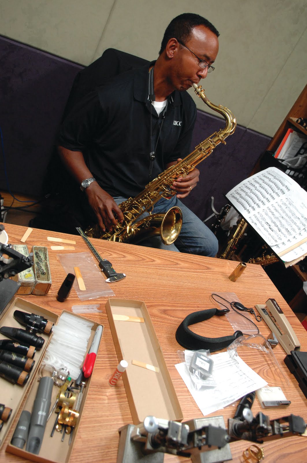 The Curious Clarinetist: Trip to the Rico Factory