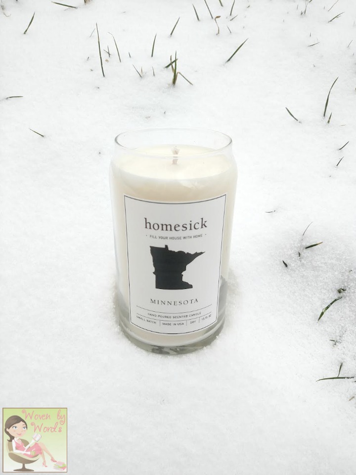 Woven by Words Homesick Candle Minnesota It's Your Love Giveaway Hop