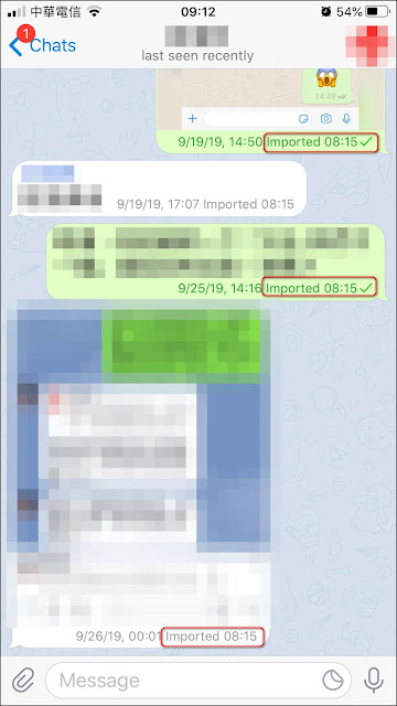 Telegram：一鍵匯入【WhatsApp】的對話記錄
