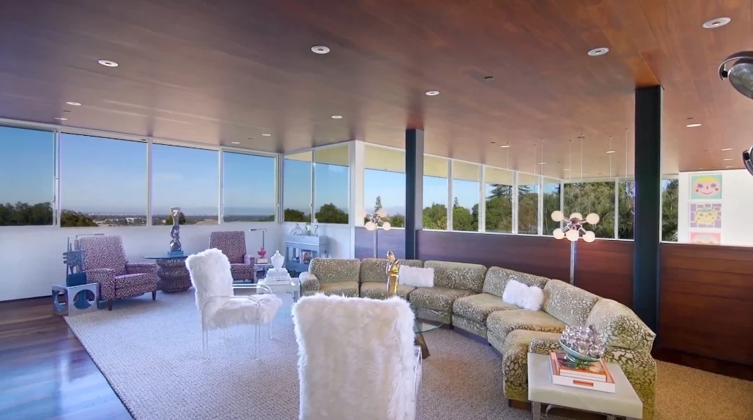 53 Photos vs. Tour 121 Ash Ln, Portola Valley, CA Ultra Luxury Mansion Interior Design